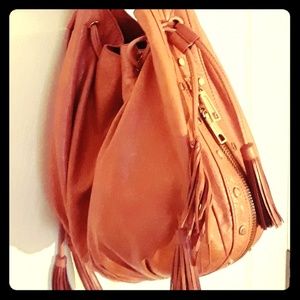 REBECCA MINKOFF  Hobo Leather Shoulder Bag